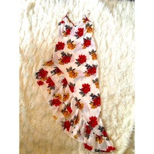 Midi length floral dress, worn once!